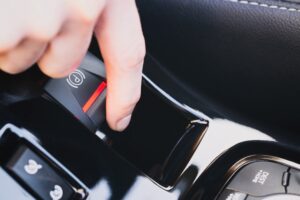 engage parking brake